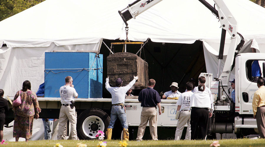 Click to enlarge emmett till burial