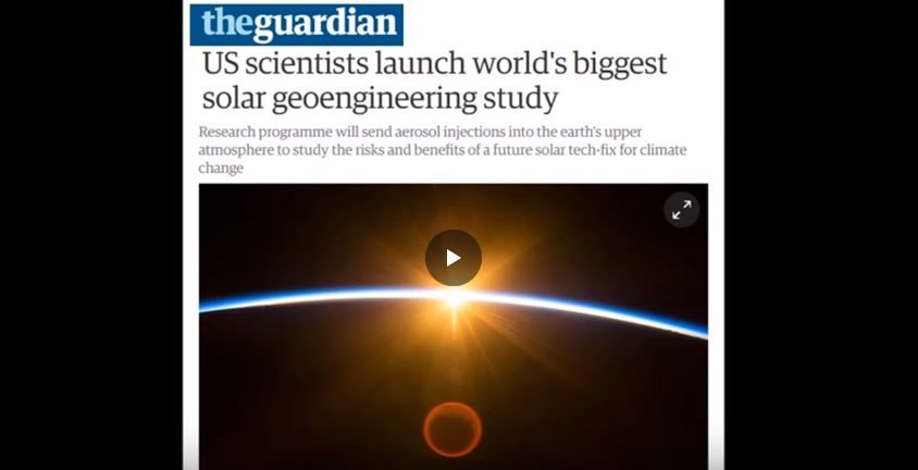Click to enlarge US geoengineering program