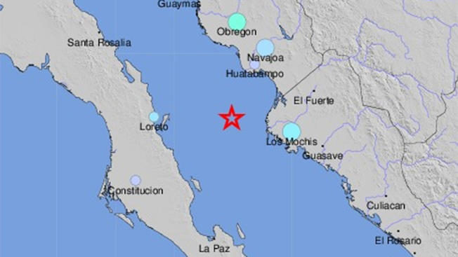 earthquake map