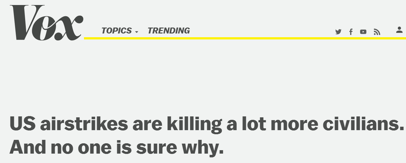 Click to enlarge vox us airstrikes headline