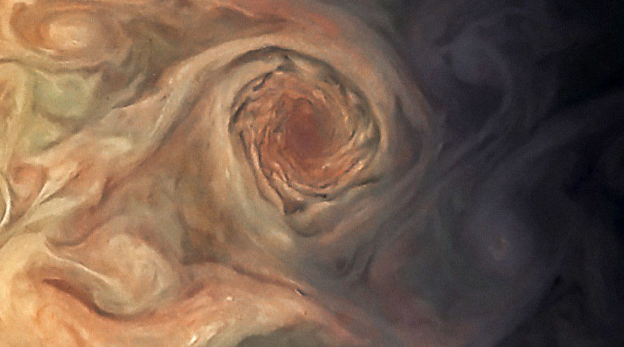 Click to enlarge Pearl storm Jupiter