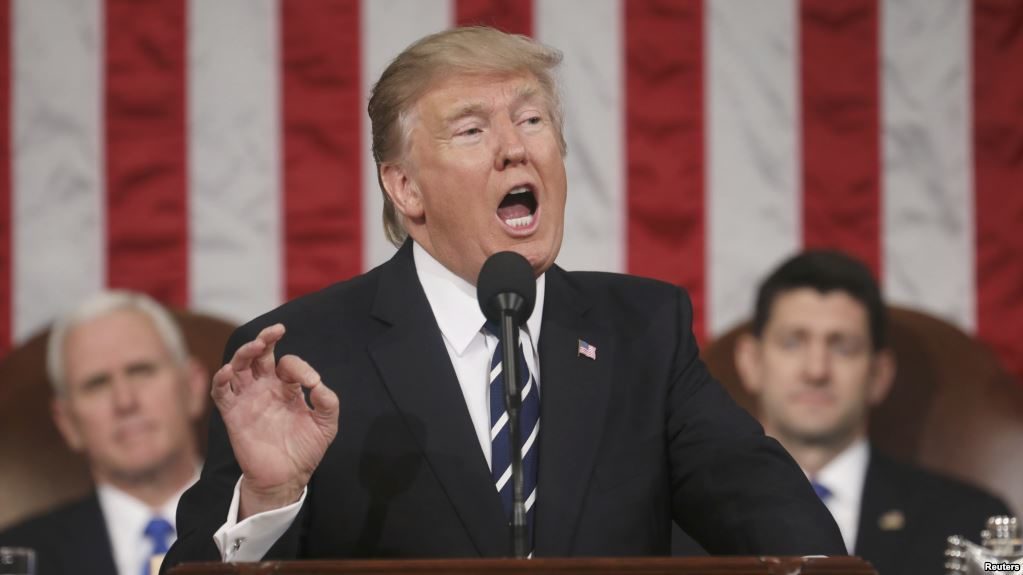 Trump addresses congress