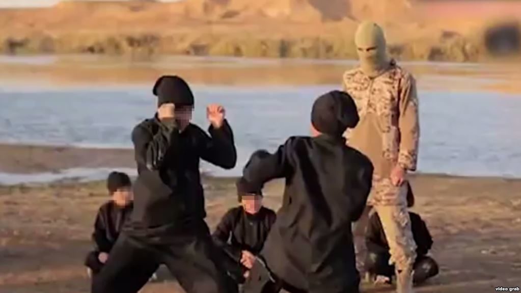 Click to enlarge ISIS training video