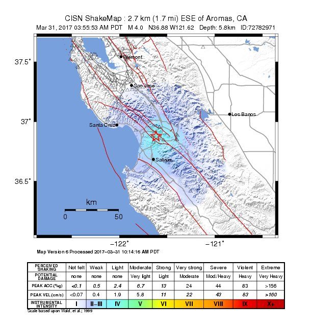 CA map