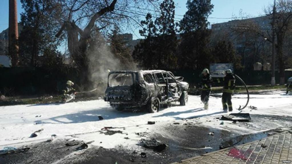mariupol car bomb