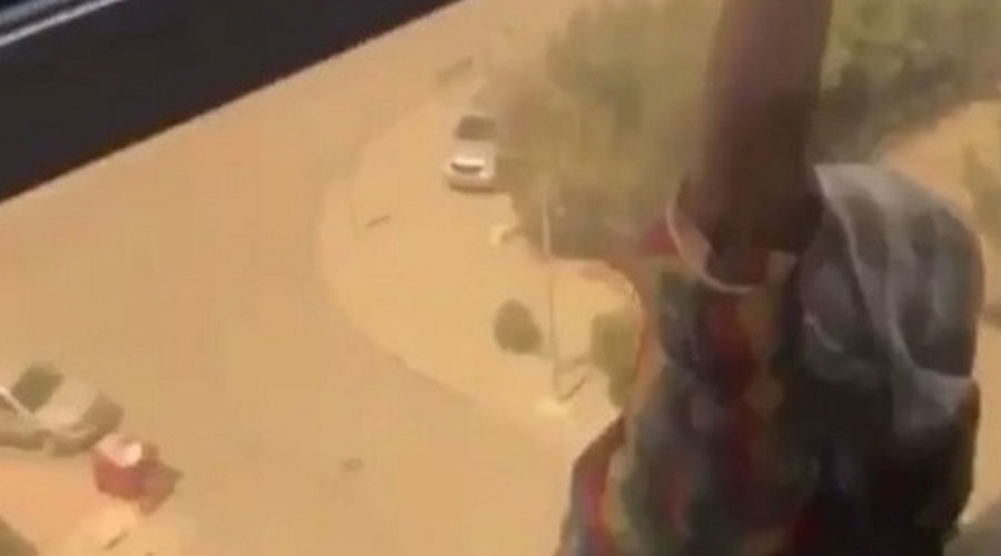 Kuwaiti maid suicide fall window