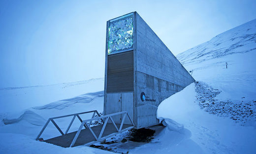 'Doomsday' library joins seed vault in Arctic Svalbard, Norway 'Doomsday' library joins seed vault in Arctic Svalbard, Norway