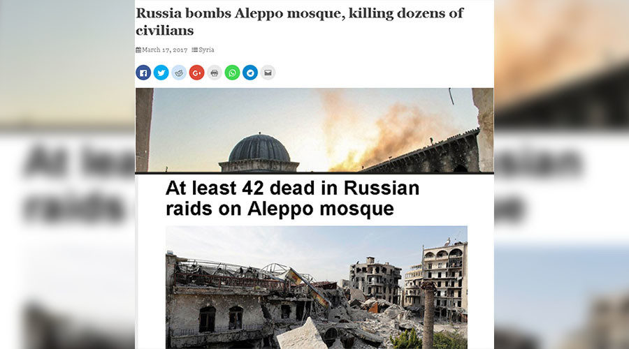 syria fake news