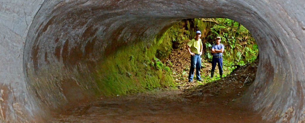 Click to enlarge underground tunnel