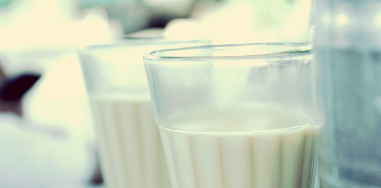 Click to enlarge glass of milk