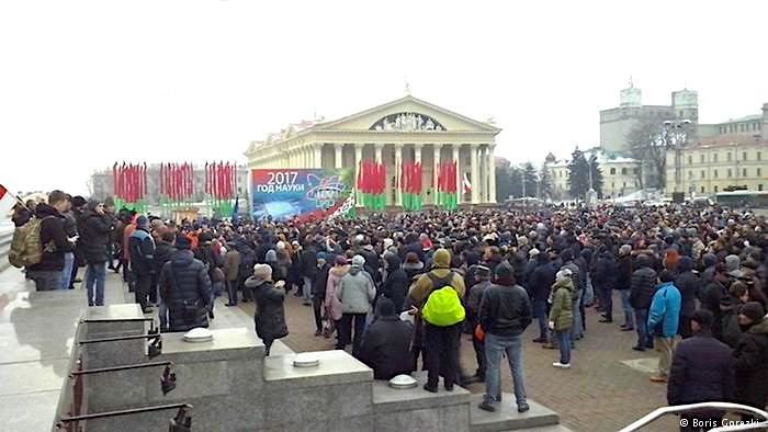Protest Minsk