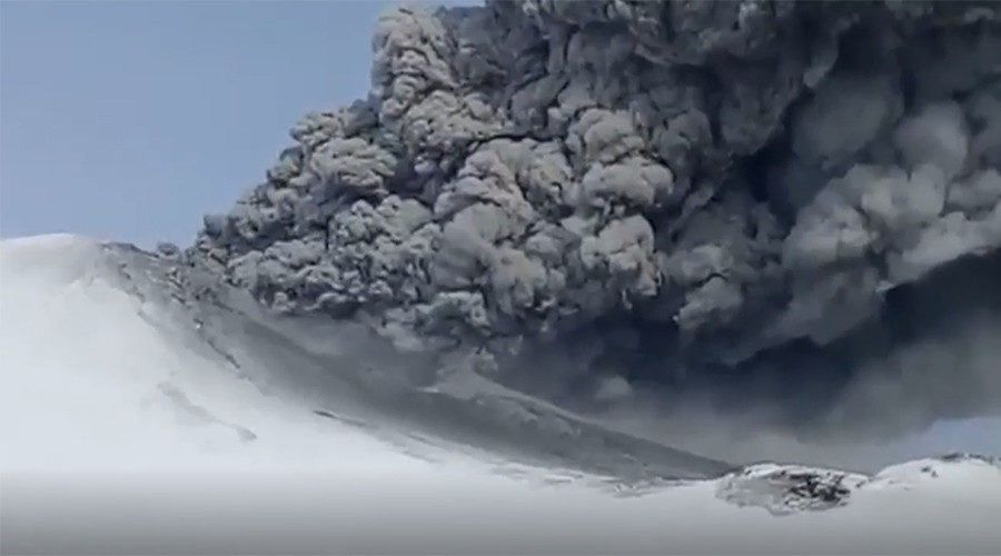 Click to enlarge Kamchatka's volcano