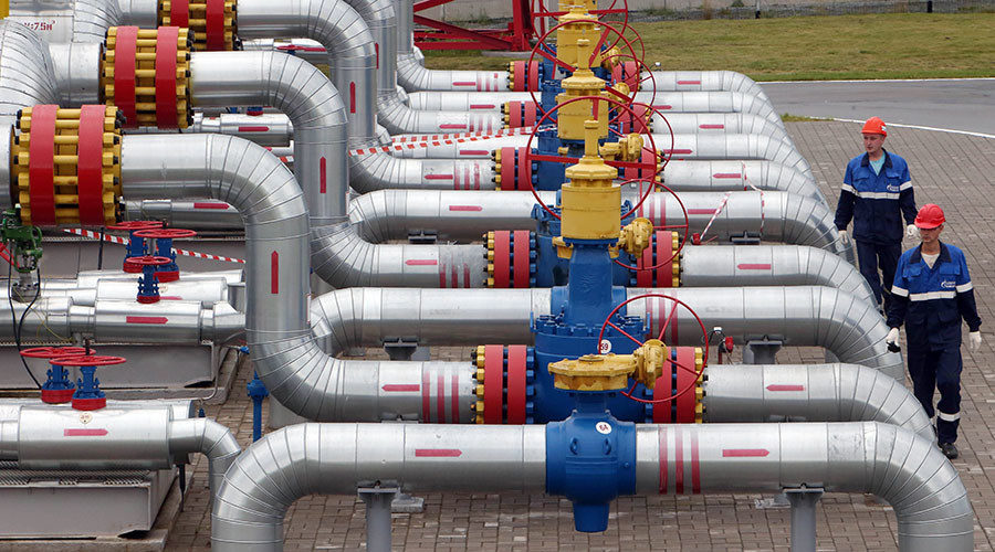 Gas exports oil refinery gazprom