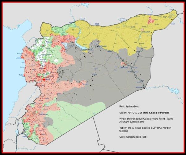 Click to enlarge Map white helmets territory