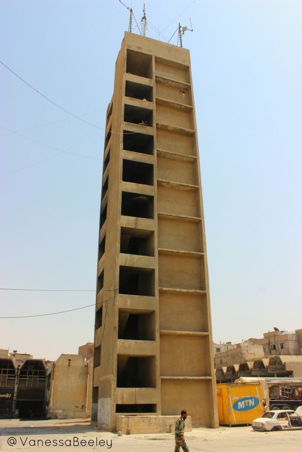 Click to enlarge Training tower Real Syria Civil Defence