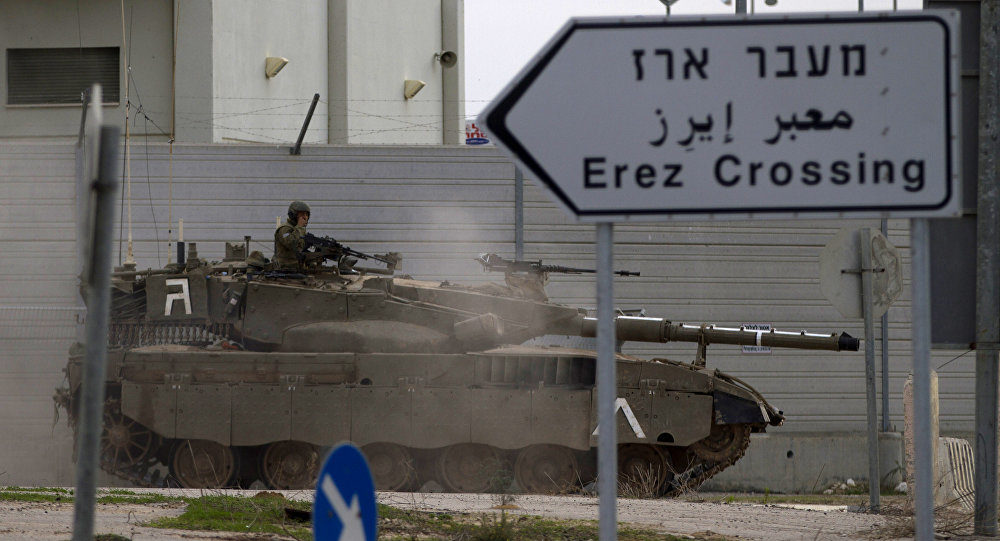 Gaza checkpoint