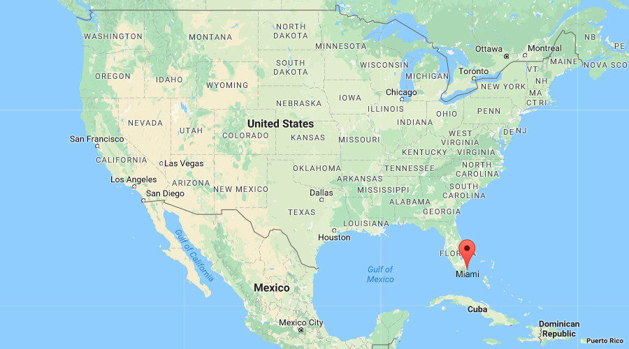Карта сша чикаго
