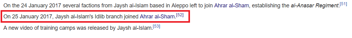 wikipedia jaysh al-Islam