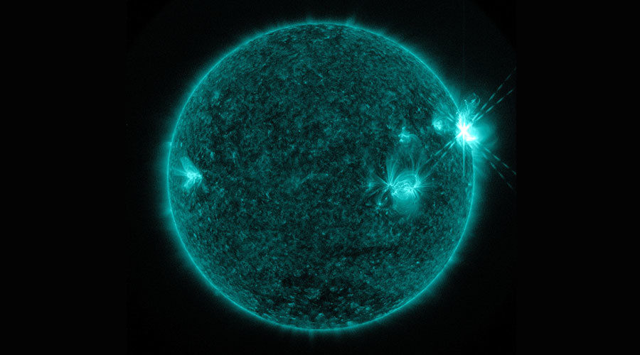 The sun eruptions