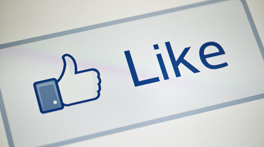 Facebook like button