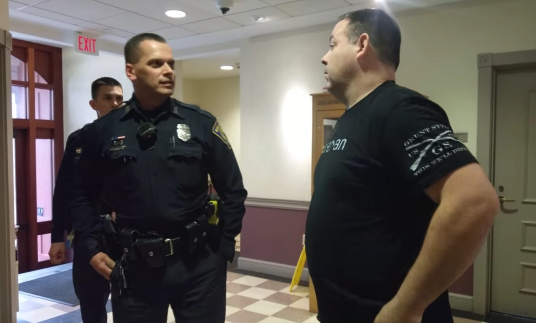 Billy Spaulding and NH police
