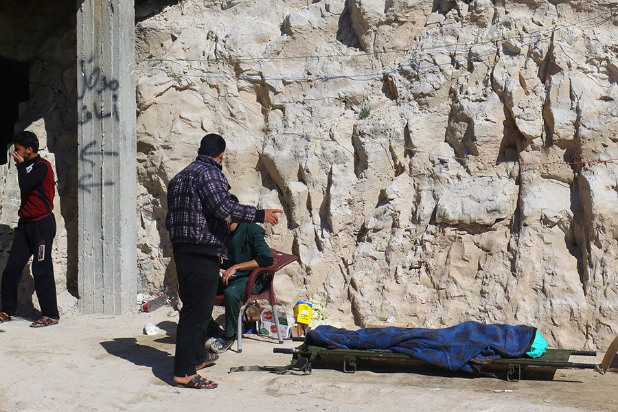 Another 'victim' of alleged gas attack