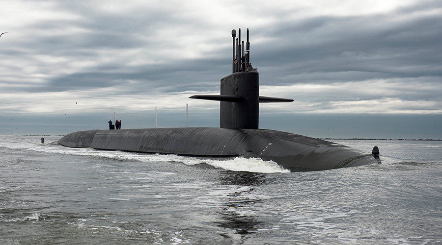 Ohio-class ballistic missile submarine USS Tennessee