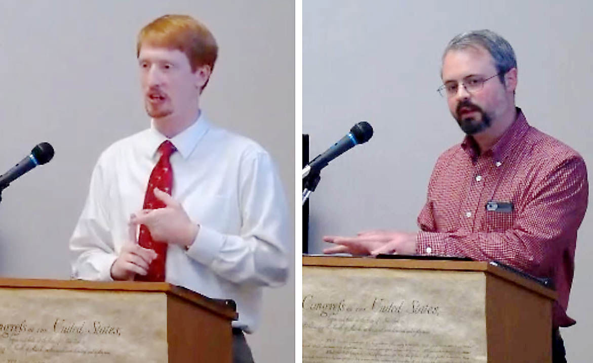 State Reps. Josiah Magnuson and Jonathon Hill