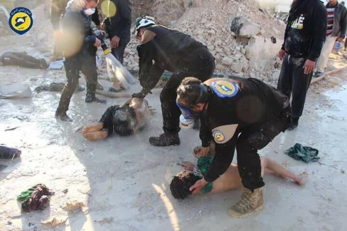 Idlib gas attack 