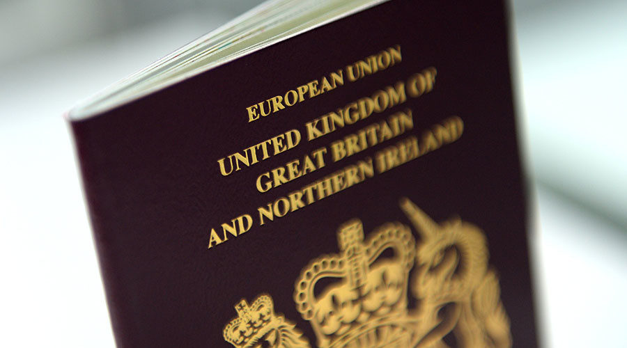 Click to enlarge british passport