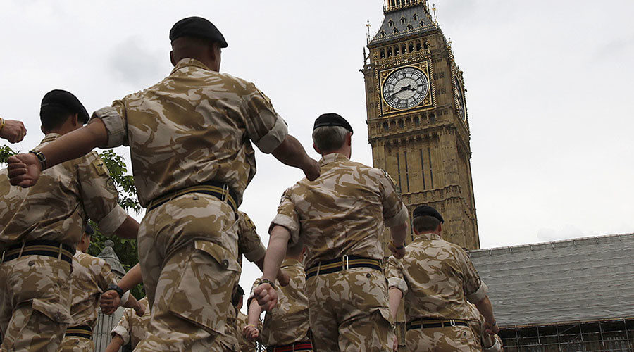 British army Big Ben