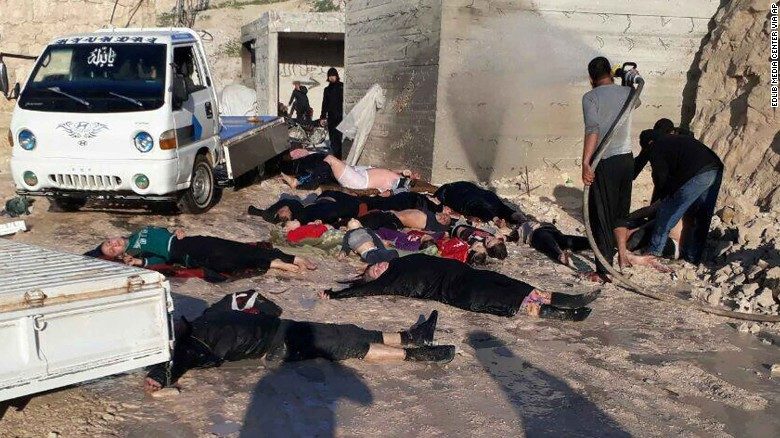 Click to enlarge idlib chemical attack