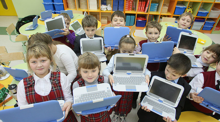 Russian children laptops