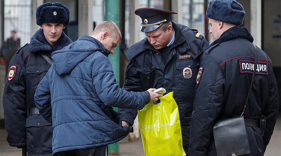 russian police