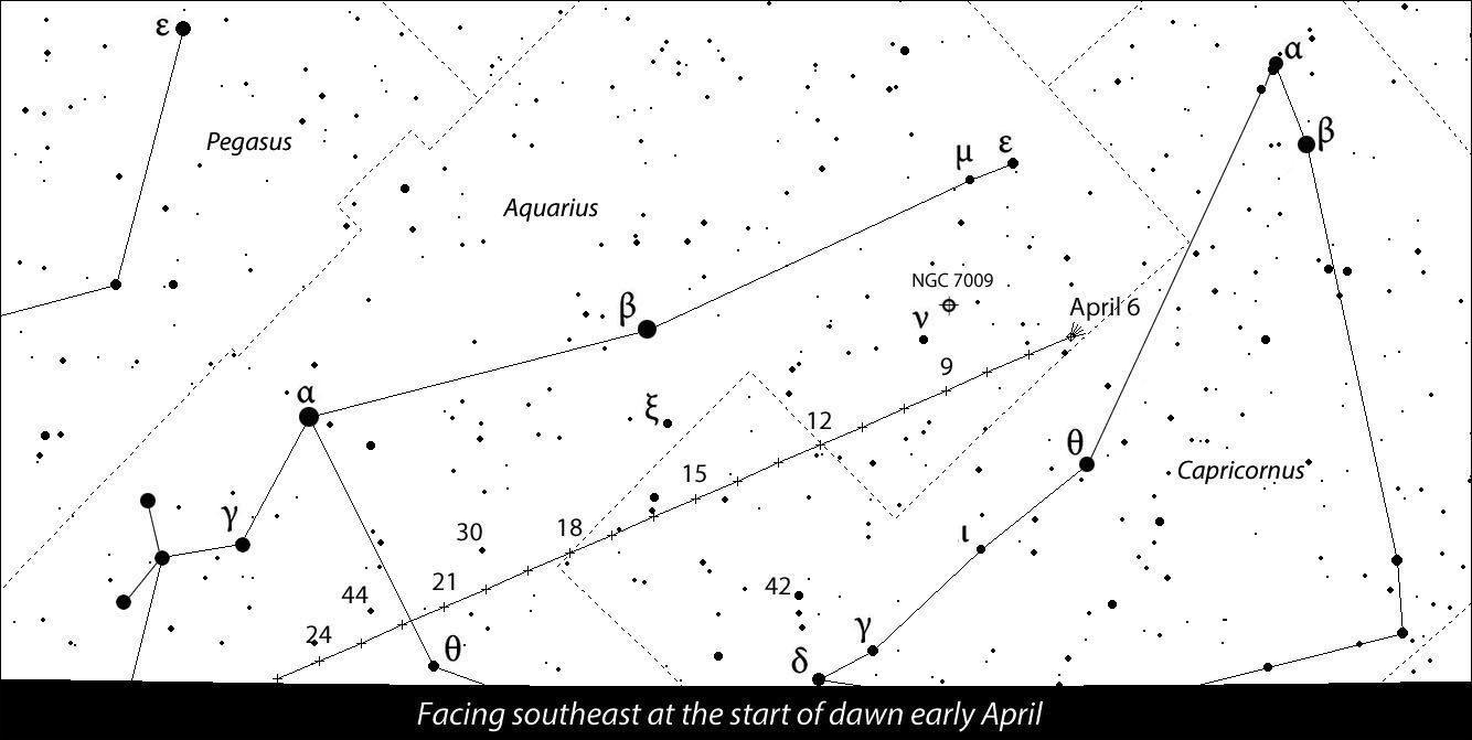 Click to enlarge Comet PanSTARRS (C/2015 ER61)