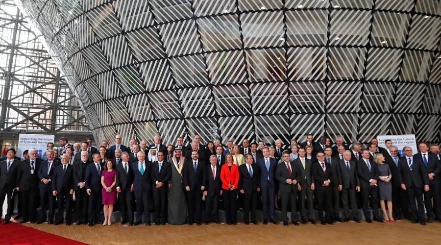 Click to enlarge Brussels conference Syria 2017