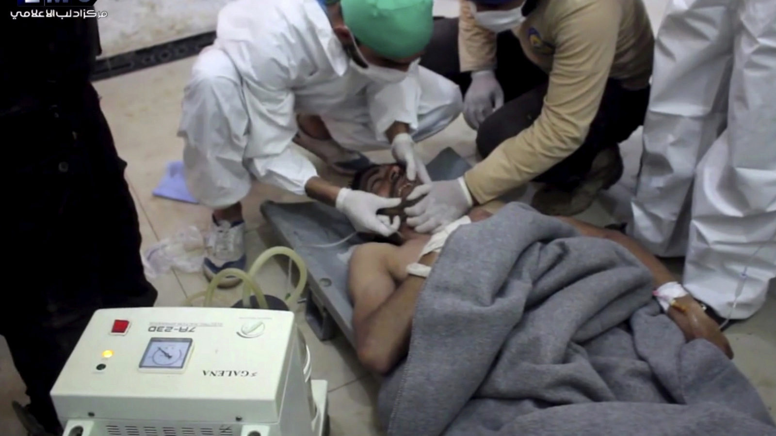 Idlib Syria chemical gas attack Khan Sheikhoun