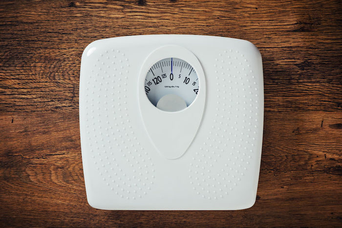 bathroom scale