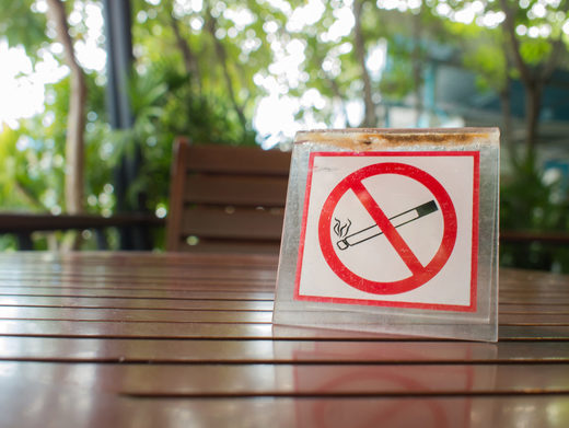 No smoking sign