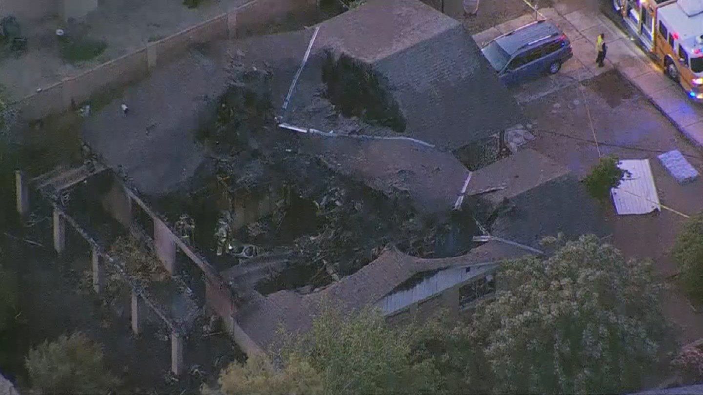 Glendale house fire