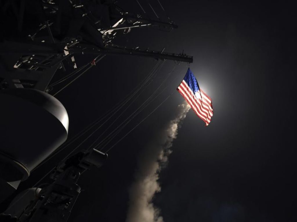 US missile strikes on Syria