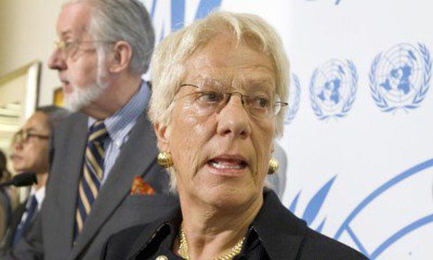 Head of UN Mission Carla del Ponte