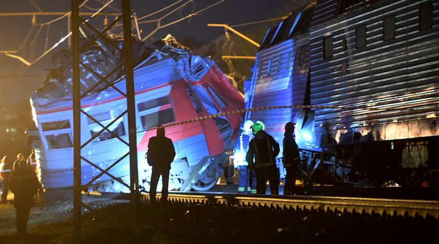 Moscow Train Collision