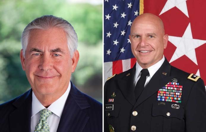 Tillerson and McMaster 
