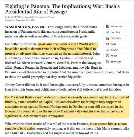 panama news article