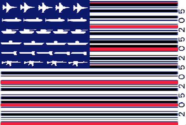 military industrial complex flag