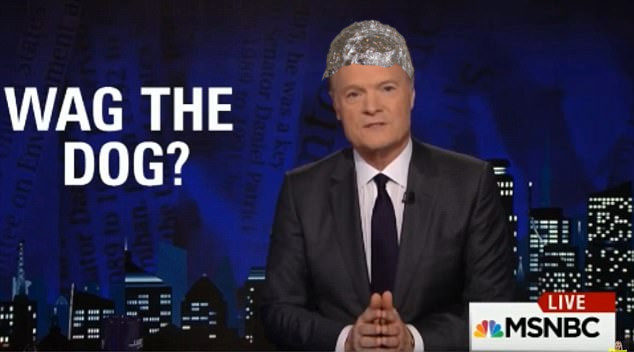 Lawrence O’Donnell tin foil hat