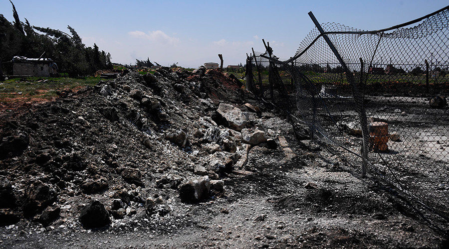 Aftermath missile attack