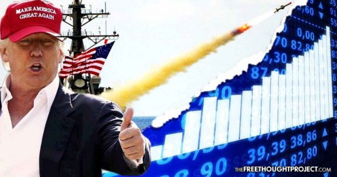 trump rocket stock chart