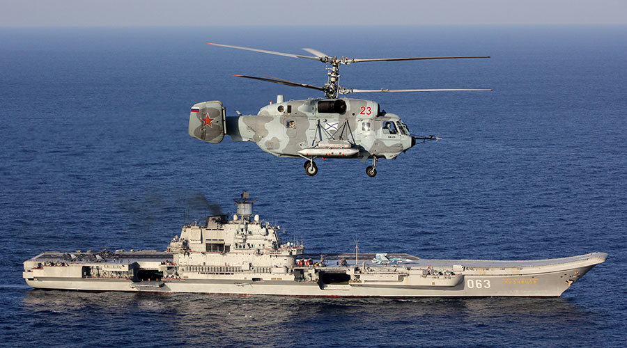 Admiral Kuznetsov heavy aircraft carrier